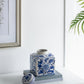 5x5x8" Hand Painted Square Canister