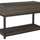 Johurst - Sofa Table - Grayish Brown