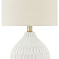 Wardmont - Ceramic Table Lamp  - White