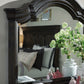 Bellamy - Shaped Mirror - Peppercorn