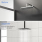 8" Ceiling Mounted Shower Arm With Flange, Matte