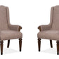 Durango - Wood Upholstered Host Arm Chair (Set of 2) - Willadeene Brown