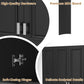 Modern Bathroom Cabinet with 5 Adjustable Shelves