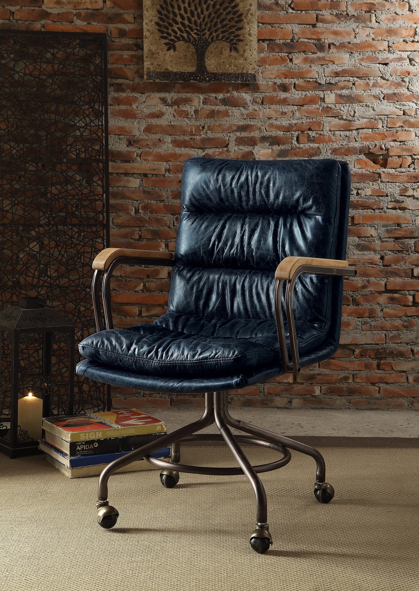 Harith II Vintage Office Chair