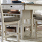Bolanburg - Rectangular Dining Room Counter Table - Beige