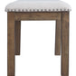 Moriville - Upholstered Bench - Beige