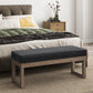 Milltown Large Ottoman Bench - Midnight Black
