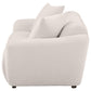 Destino Chenille Upholstered Splayed Arm Loveseat Greige - view 7