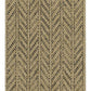 Earth GC_NTL1012 Jute/Black Indoor/Outdoor Area Rug