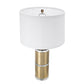 Elegant Table Lamp with Drum Shade