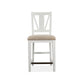 Heron Cove - Counter Chair With Upholstered Seat (Set of 2) - Chalk White