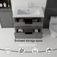 36 Inch Freestanding Bathroom Vanity with Sink and Soft-Close Drawer