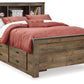 Trinell - Bookcase Storage Bed - view 8