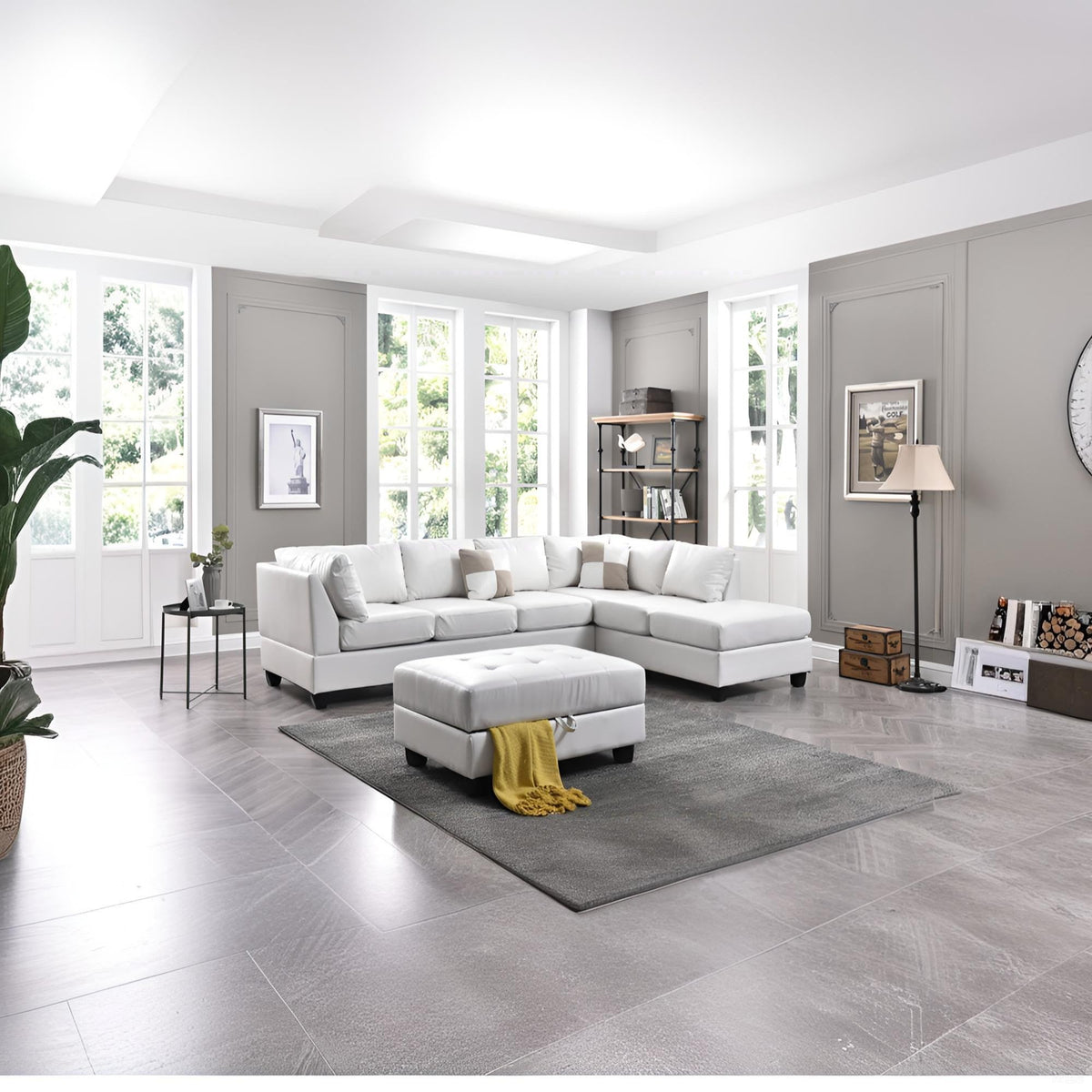 Malone G647B-SC Sectional (Without Ottoman)