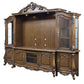 Latisha - Entertainment Center - Antique Oak