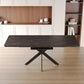 Modern Mid-Century Dining Table Set With Extendable Design - view 14