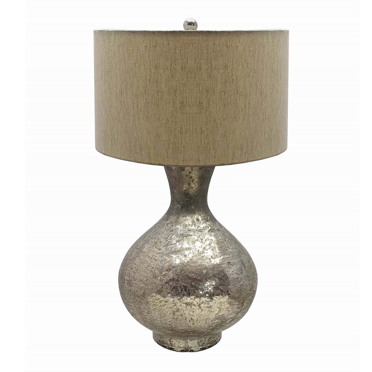 D15x23" Glass Table Lamp - Bottle Shape