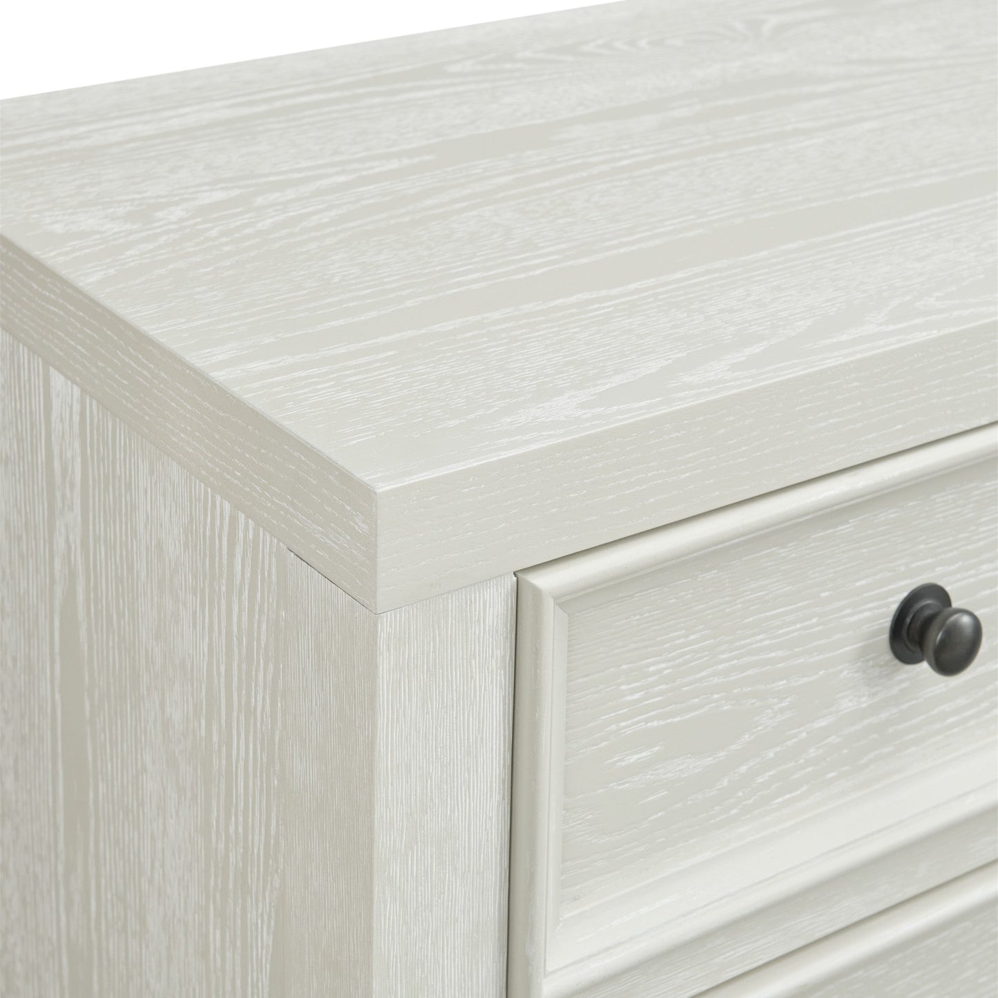 Gypsum Whitewash 6-Drawer Chest