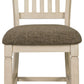 Bolanburg - Upholstered Barstool (Set of 2) - Beige