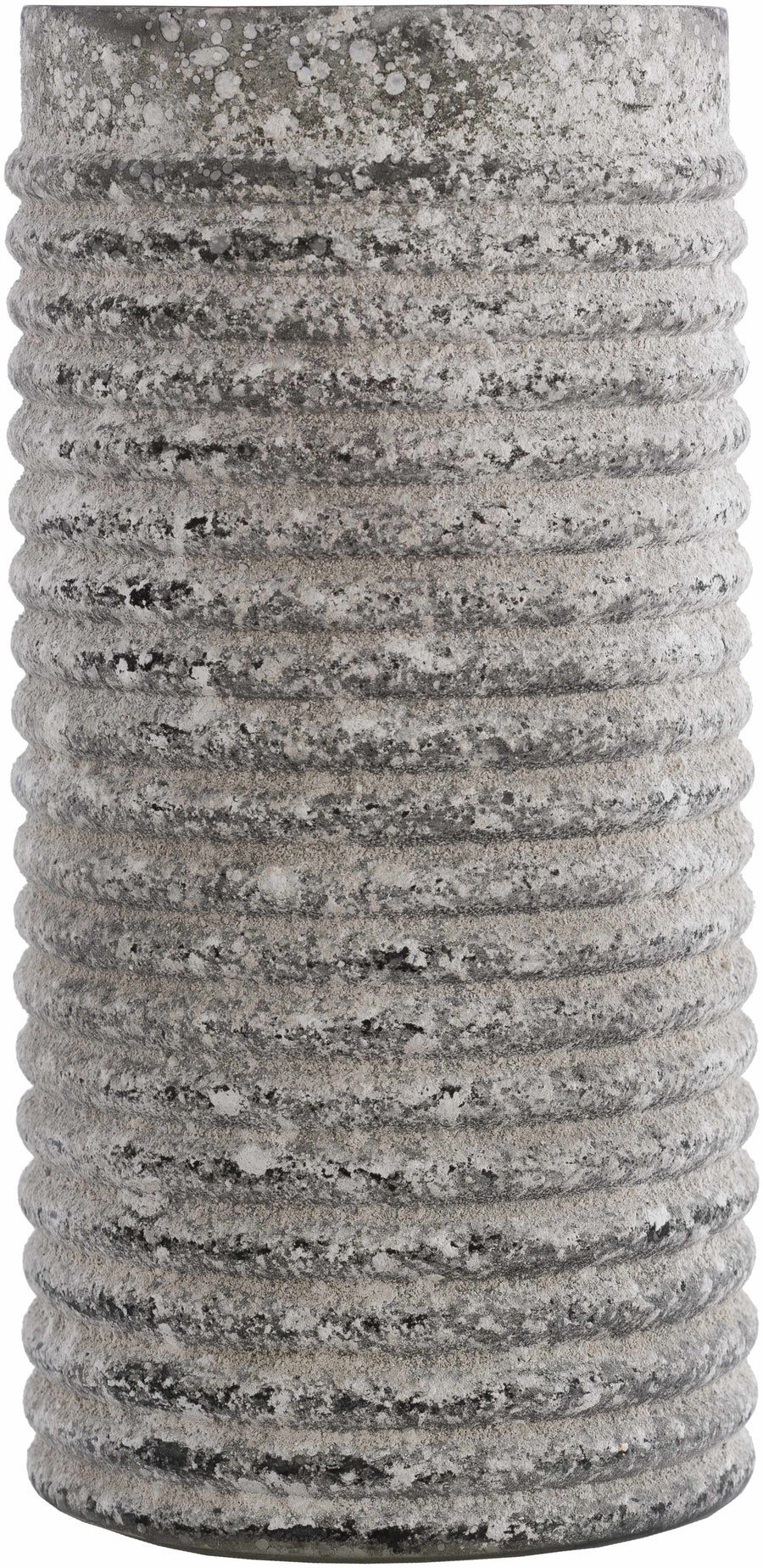 Polopina Gray Textured Cylindrical Decor - Clearance