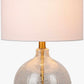 Ciel Contemporary Glass Textured Table Lamp