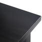 Warm Shaker Solid Wood 14 Inch Wide Transitional Narrow Side Table