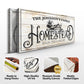 Vintage Farmhouse Homestead Sign
