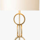 Zell Gold Crystal Table Lamp - Clearance