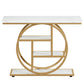 41.3" Industrial Console Table