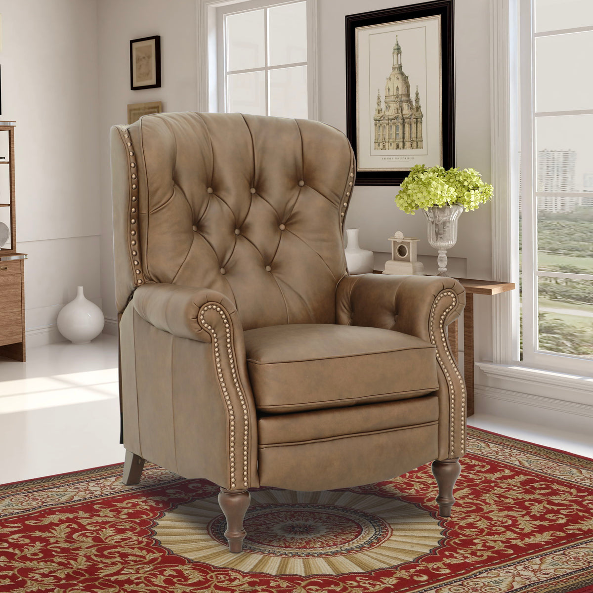 Kendall - Push Thru The Arm Recliner - view 7