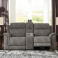 Next-Gen Durapella - Reclining Power Loveseat With Console - view 13
