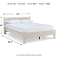 Socalle - Panel Platform Bed