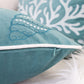 Blue and Spa Seashells Pillowcase