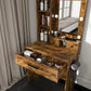 Vanity Table with Mirror & Adjustable LED Lights