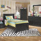 Maribel - Five Drawer Chest - Black