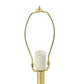 13x13x26" Marble Table Lamp