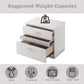 Naima II - Nightstand - White High Gloss