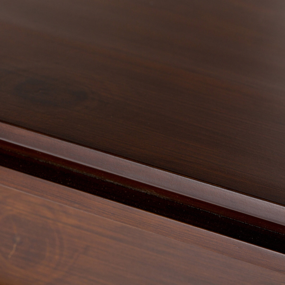 Artisan 30 Inch Wide Solid Wood Low Storage Cabinet in Russet