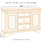 Realyn - Dining Room Server - Chipped White
