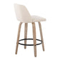 Mid-Century Modern Fixed Height Counter Stool