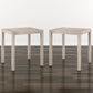Beige End Tables, Set Of 2