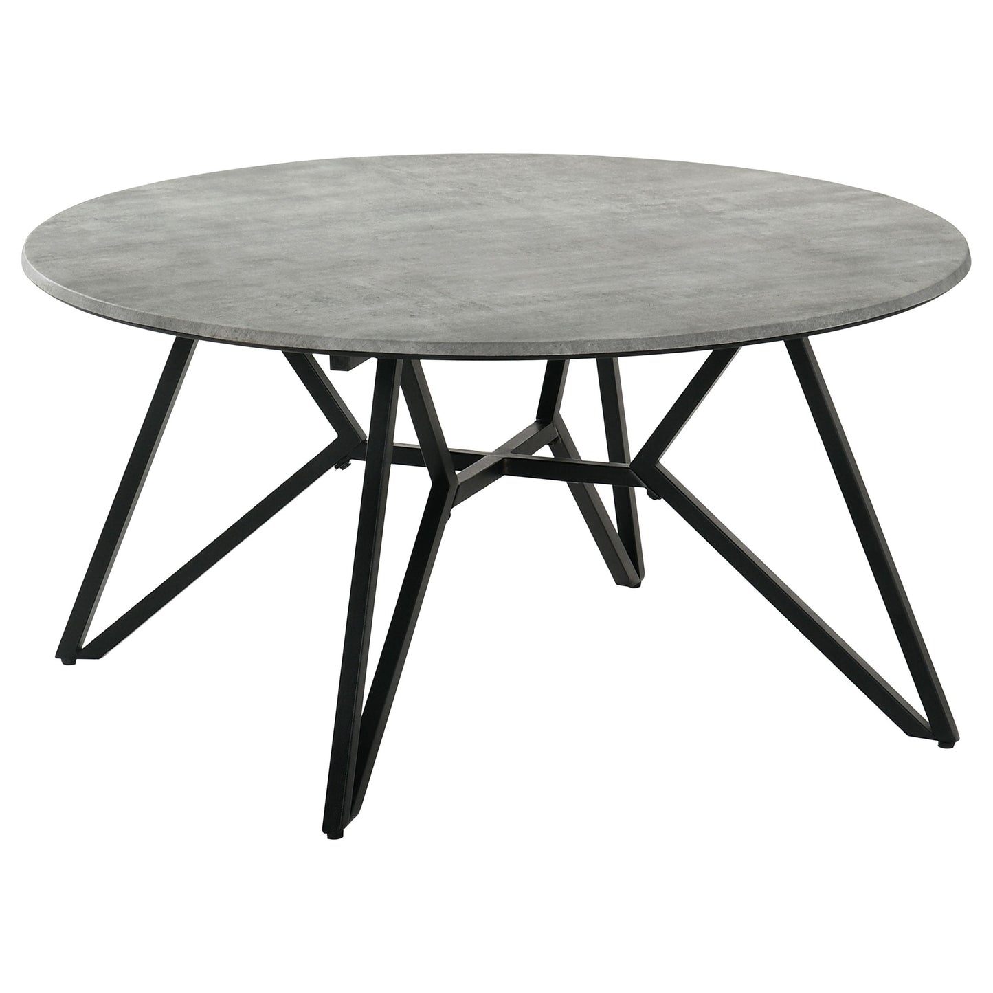 Garfield Cement 2-Piece Round SmartTop Coffee and End Table Set