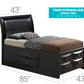 Sleek Twin Storage Bed With Modern Charm