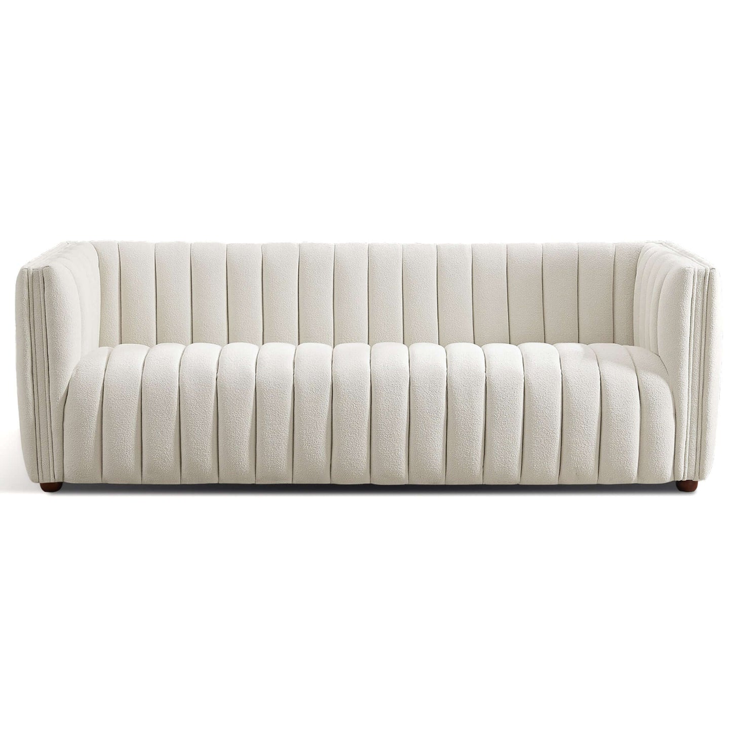 April Mid Century Modern Luxury Tight Back Sofa