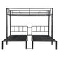 Triple Twin Over Twin Bunk Bed