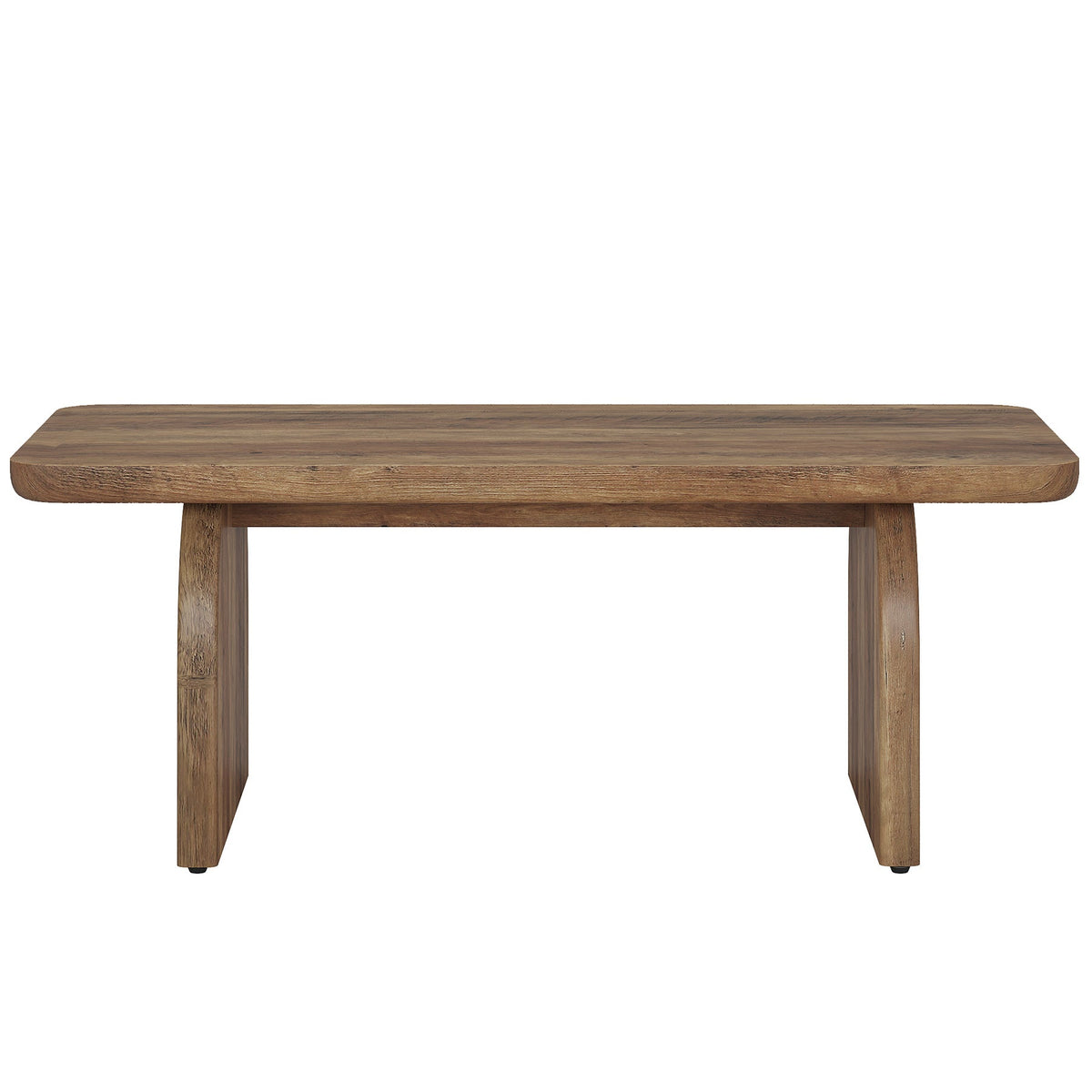 47" Rustic Brown Rectangle Coffee Table