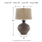Magan - Metal Table Lamp  - Antique Bronze Finish