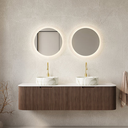 Dina 60" Bathroom Vanity & Sinks