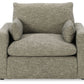 Dramatic - Chair and a Half - Granite