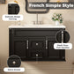 36 Inch Wall Mounted Bathroom Cabinet with Ceramic Sink